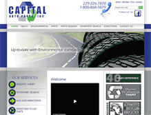 Tablet Screenshot of capitalautoparts.com